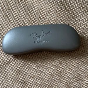 Ray Ban Gray Sunglasses Case